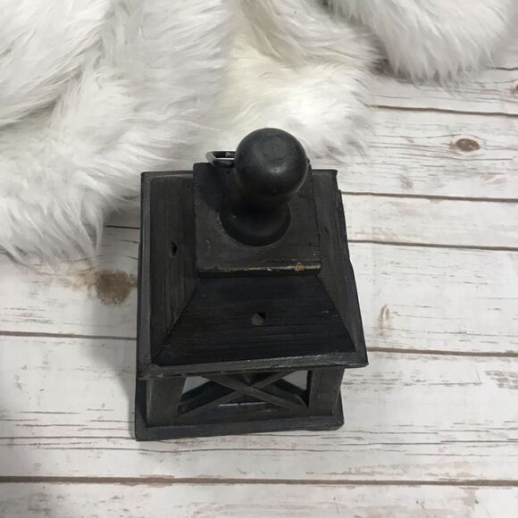 Home Decor Watch Tower Candle Holder Lantern Black - Picture 9 of 11